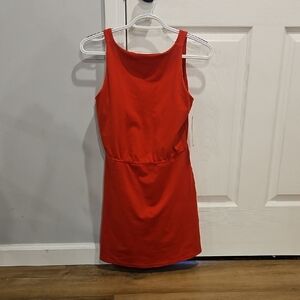 all in motion Bright Red Sleeveless Mini Dress
